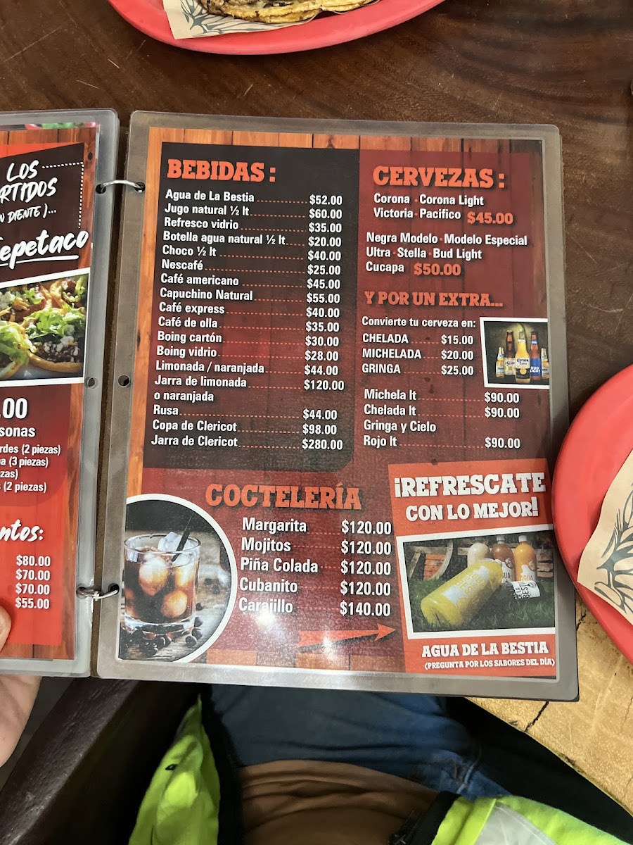 TepeTaco Menu - Image 2