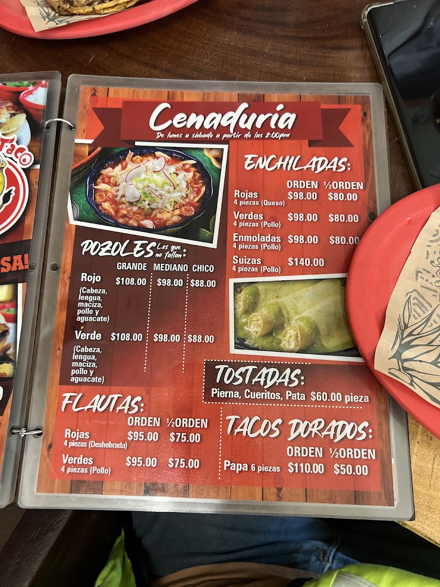 TepeTaco Menu - Image 5